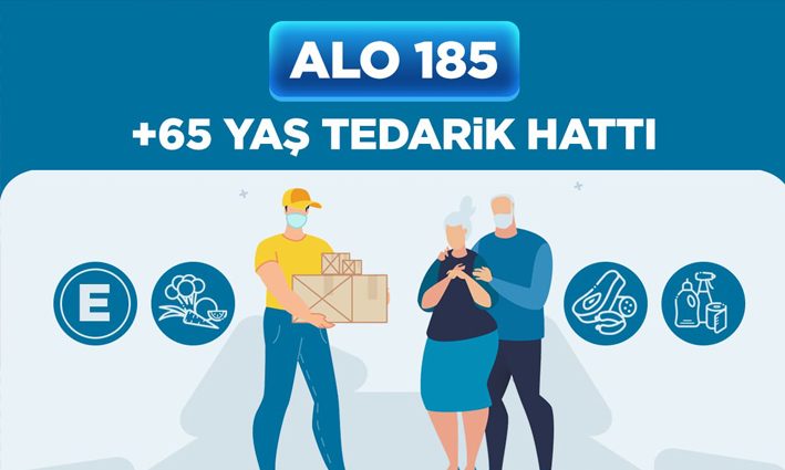 LTB'den '65 Yaş ve Üzeri Tedarik Hattı' hizmette
