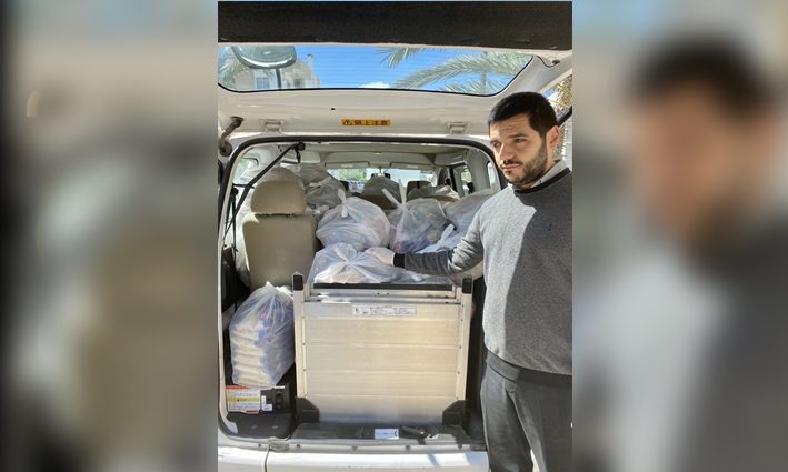 400 engelli ailesine erzak ve hasta bezi desteğinde bulunuldu