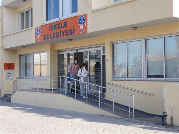 İskele Belediyesinde ilaçlama çalışmaları