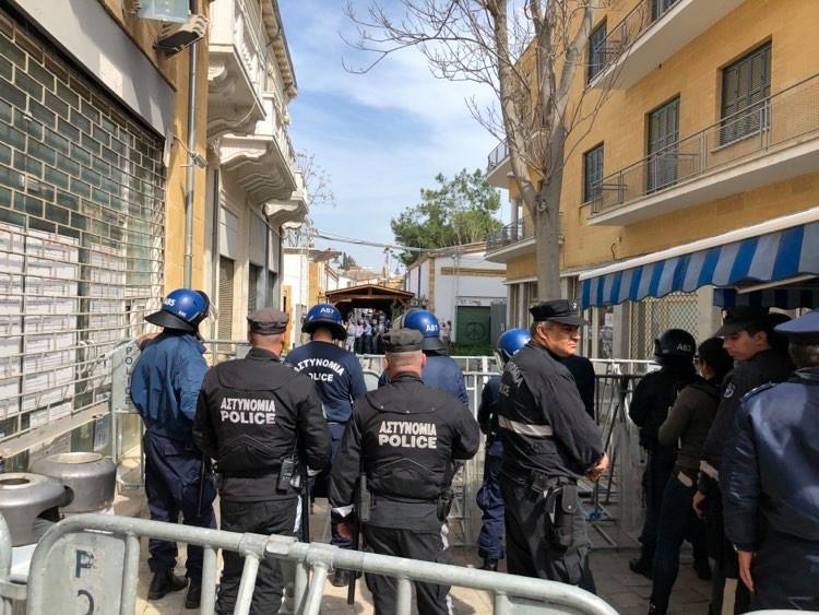 UNFICYP'ten eylemcilere uyarı