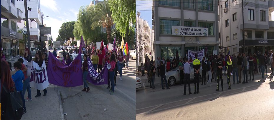 Kadınlar sokağa indi: 'Eşitliğe aç, sömürüye tokuz'