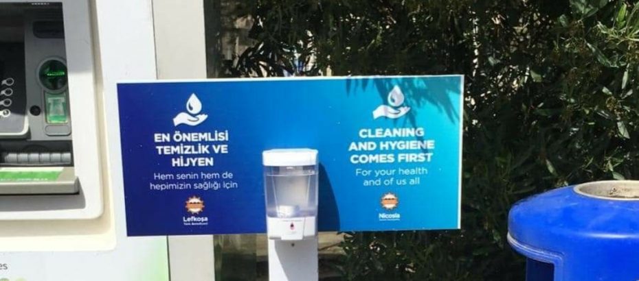 Harmancı: 17 ATM noktasına hijyen setleri yerleştirildi