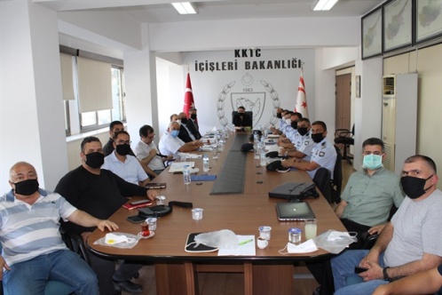 Binaların yangından korunmasıyla ilgili tüzük masaya yatırıldı