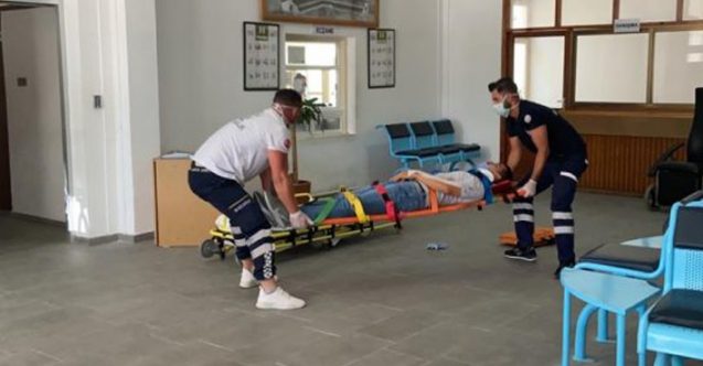 Barış Ruh ve Sinir Hastalıkları Hastanesi’nde tatbikat