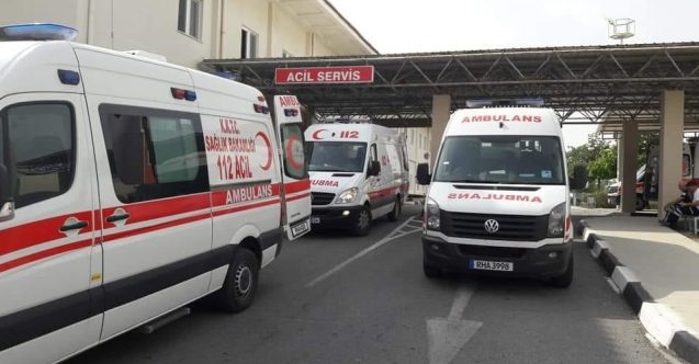 Elektrik akımına kapılan işçi, 7 metre yükseklikten düşerek yaralandı
