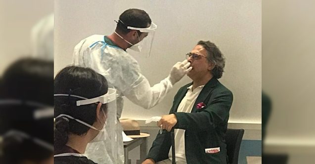 İlk uçaktan Barbaros Şansal da geldi