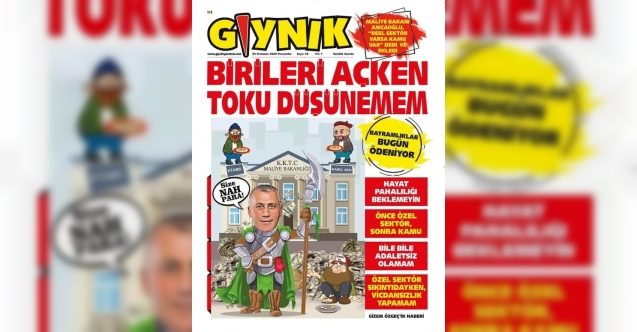 Paylaştığı karikatür nedeniyle 4 sendika Amcaoğlu’nu eleştirdi