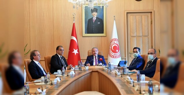 Sucuoğlu, Ankara'da Şentop ile görüştü