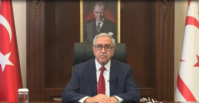 Akıncı sel felaketinde hayatını kaybedenler için mesaj yayımladı