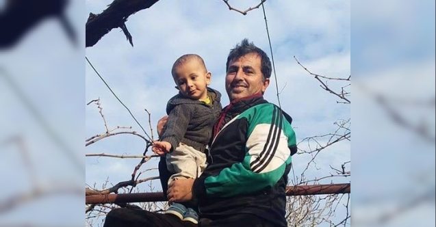 Geride küçük çocukları kaldı