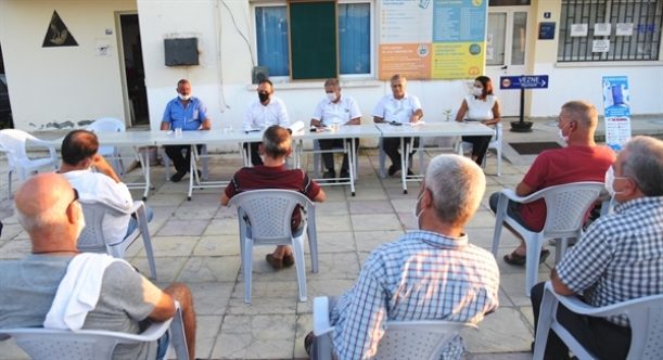 LTB Başkanı Harmancı, Haspolatlılarla buluştu  .