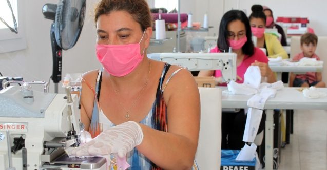 TİKA, ZAYDER’e dikiş atölyesi makineleri sağladı