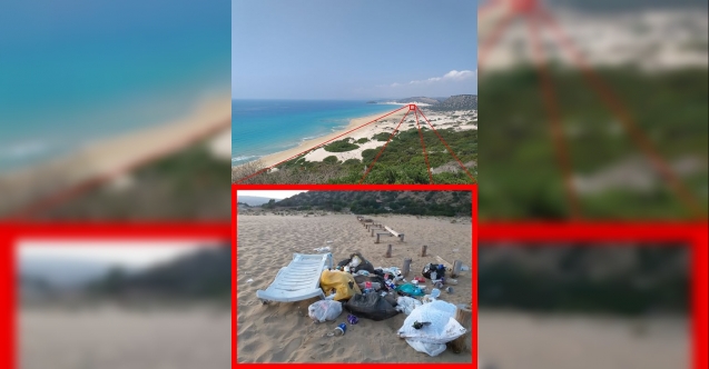 Utanç verici manzara: Altın Kum ağlıyor