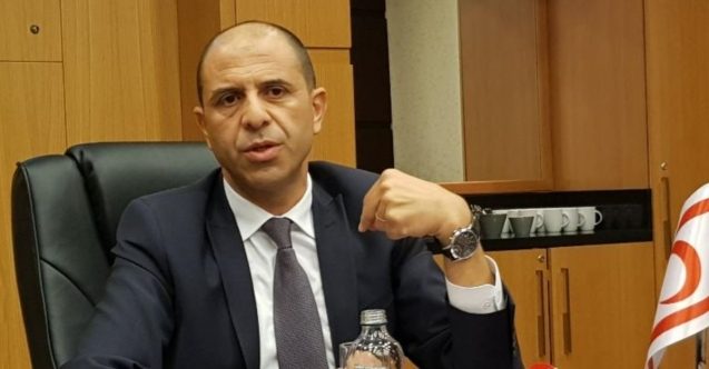 Özersay'dan, ABD'nin Güney'e silah ambargosunu kaldırmasına tepki