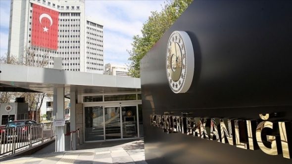 TC Dışişleri’nden GKRY ile ABD arasındaki muhtıraya tepki