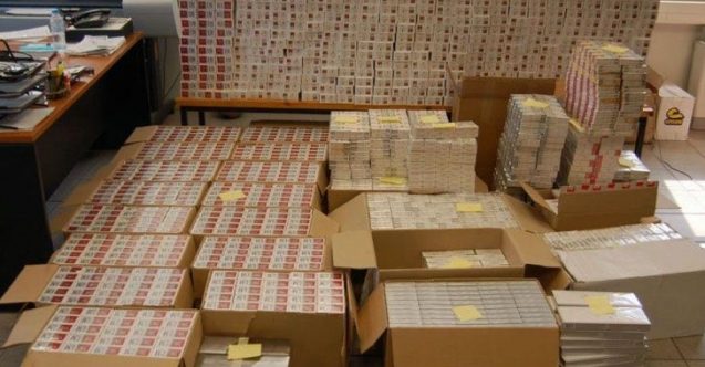 2019'da 17 milyon 922 bin 99 paket sigara, puro ve benzeri ürüne el konuldu