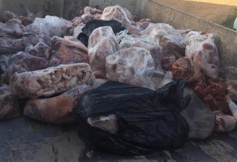 Demirhan'da bin 603 kilo kaçak et
