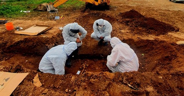 Haspolat’ta toplu mezar arayışı