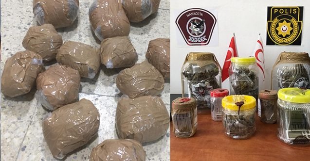 Satışa hazır şekilde paketlenmiş uyuşturucu madde ele geçirildi
