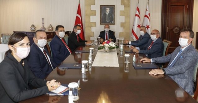 Tatar, mecliste temsil edilen siyasi partilerin başkan ve temsilcileriyle görüştü