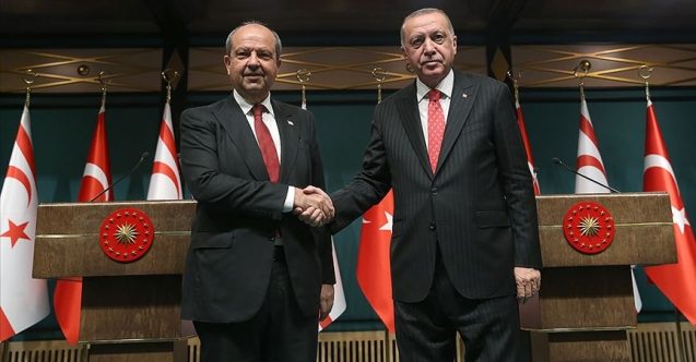 Tatar, TC Cumhurbaşkanı Erdoğan ile görüşüyor