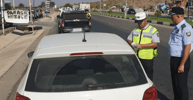 Üç ilçede asayiş ve trafik denetimi! 13 araç trafikte men edildi