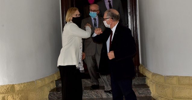 Cumhurbaşkanı Tatar, Spehar’ı kabul etti