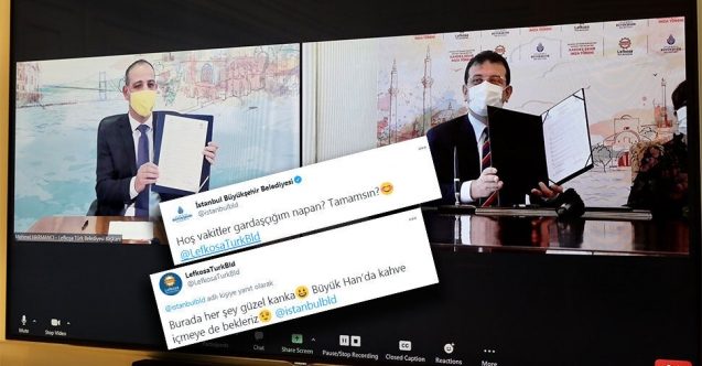 İstanbul’dan Lefkoşa’ya: “Gardaşcığım napan, tamamsın?”