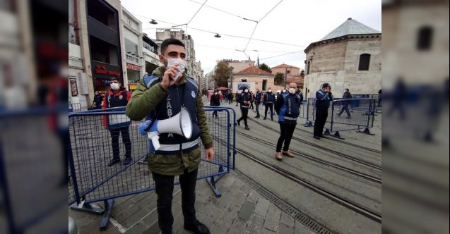 Taksim’de 7 bin kişi kuralı