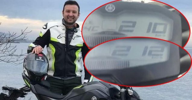 Feci son! 212 km ile fotoğraf çektikten sonra...