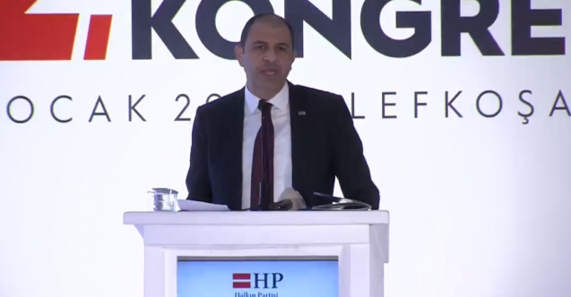 Özersay Yeniden Parti Başkanı"Artık Çok daha Tecrübeli Ve Çok Daha Güçlü Bir Partiyiz"