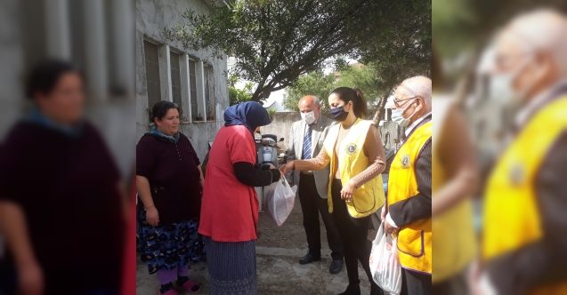 164 kişiye daha gıda paketi