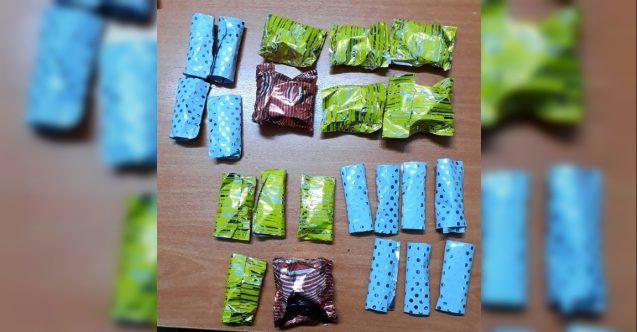 Paket paket uyuşturucu ele geçirildi