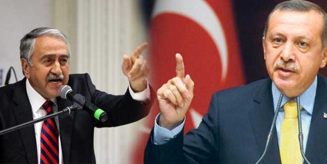 Akıncı'dan Erdoğan'a tepki