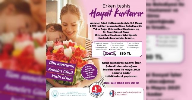 Annelere özel indirim