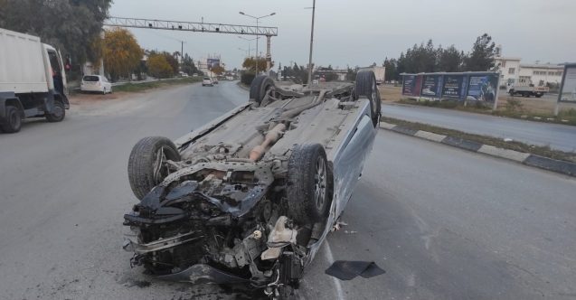 Lefkoşa'da Kaza