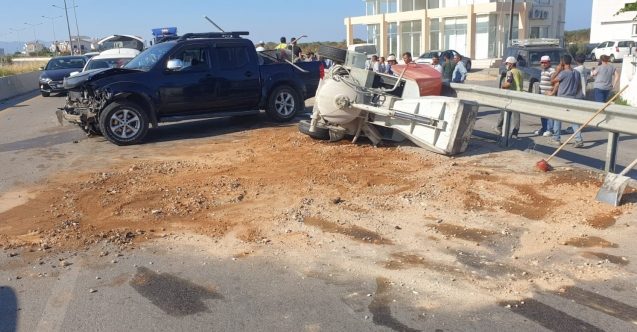 Alkollü sürücü ortalığı dağıttı