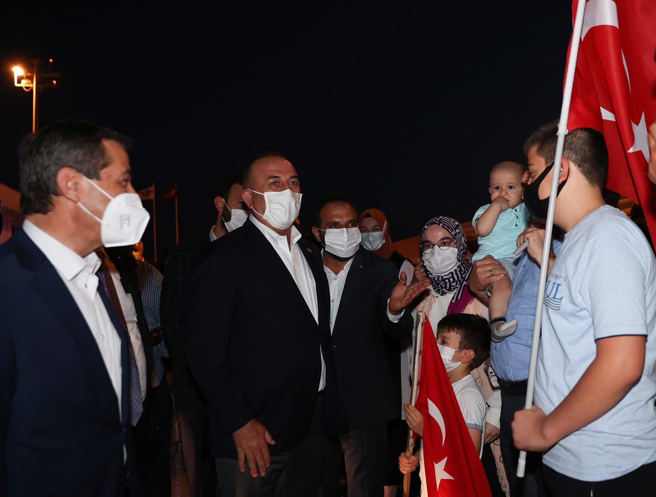 Çavuşoğlu KKTC’de