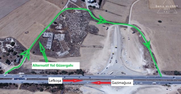 Haspolat’taki sıkışıklığa alternatif güzergah