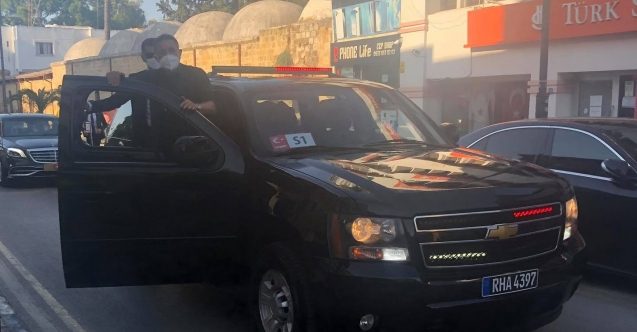 Erdoğan'a olağanüstü koruma! Lefkoşa'da kuş uçurtulmadı