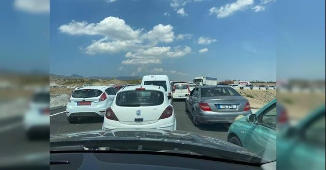 Kuzey Çevre Yolu’nda trafik kaosu! İşkenceye döndü