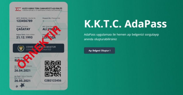 Adapass sistemi devreye giriyor