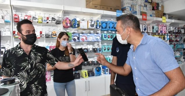 Bir işyerine faaliyetten men, 8 iş yerine ihbar