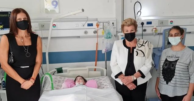 Anastasiadis’ten Asya bebeğe sürpriz ziyaret