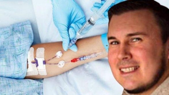 Şırıngayla hava enjekte ederek dört hastayı öldürdü