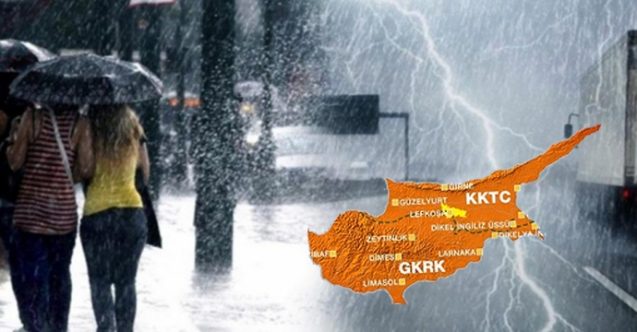Kuvvetli yağış uyarısı! Tedbir alın