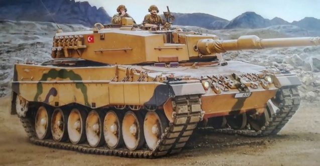 KKTC’ye Alman tankları