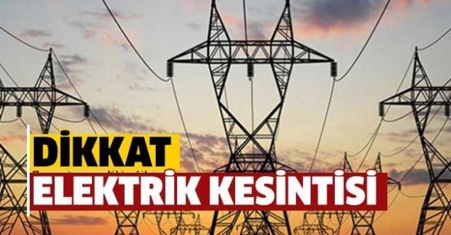 Lefkoşa ve Girne’de elektrikler kesilecek