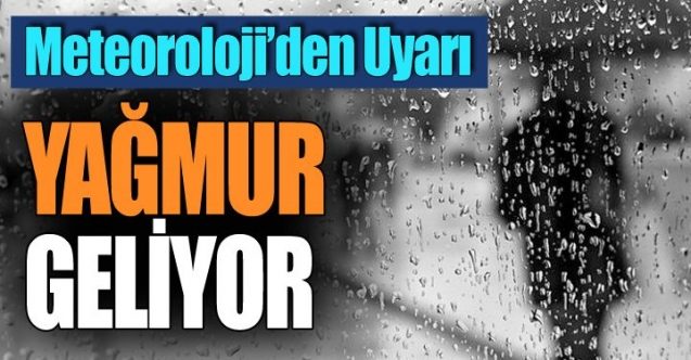 Soğuk ve yağmur geliyor