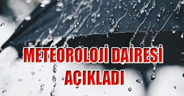 Yağışlar azalacak